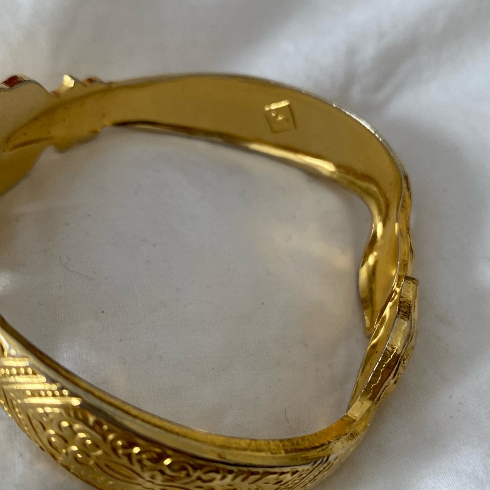 Vintage Snake bracelet/Gold tone - Picture 3 of 3